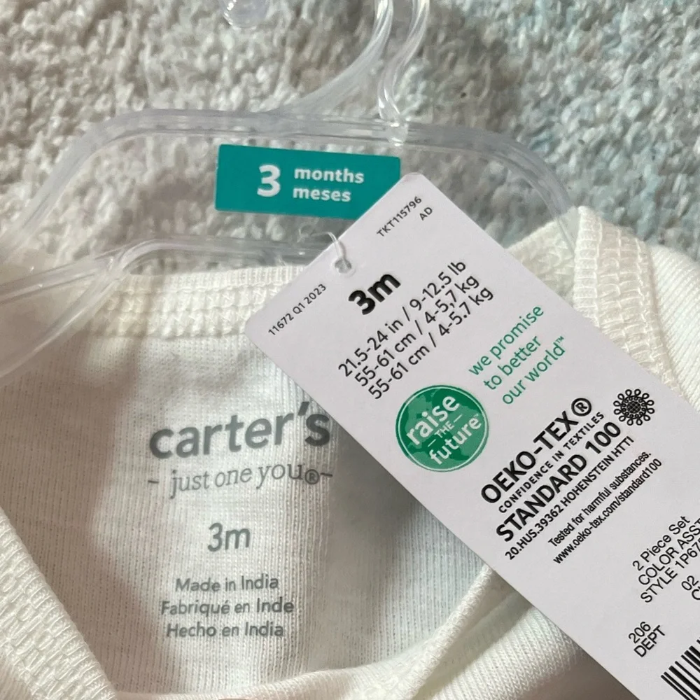 Carters Halloween Outfit - Size 3 Months